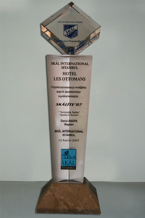 2006 - SKALITE AWARD BEST BOUTIQUE HOTEL